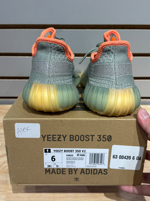 adidas Yeezy Boost 350 V2 Desert Sage Sz 6