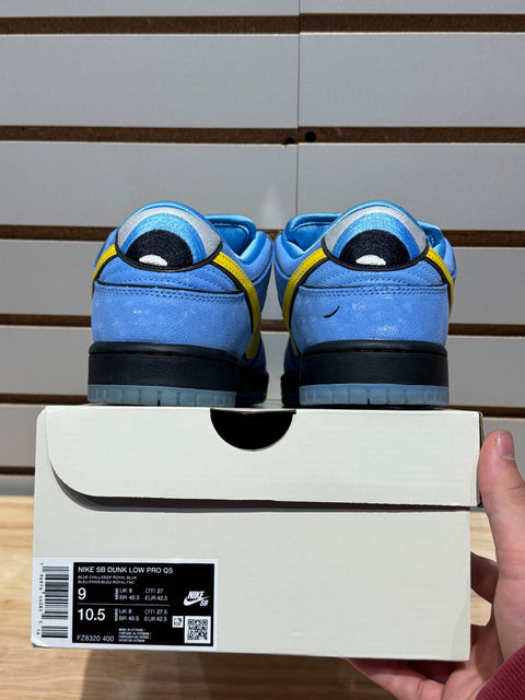Nike SB Dunk Low The Powerpuff Girls Bubbles Sz 9
