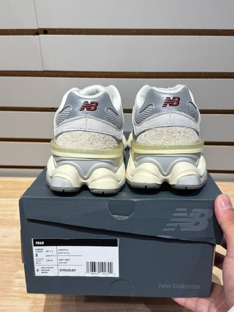 New Balance 9060 Lunar New Year Timberwolf Grey Sz 8