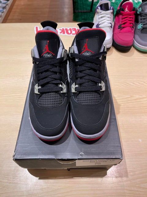 DS 2012 Bred Air Jordan 4 Sz 4.5Y/6W