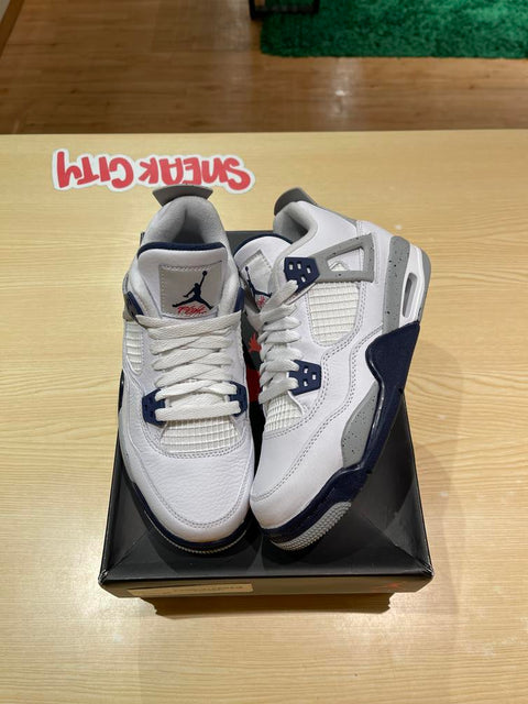 Jordan 4 Retro Midnight Navy (GS) Sz 5.5Y/7W