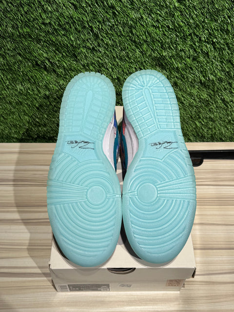 Nike SB Dunk Low Futura Laboratories Bleached Aqua Sz 9M