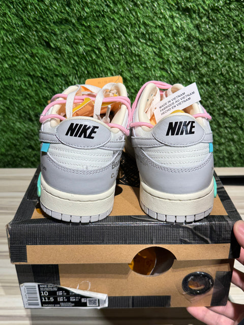 Nike Dunk Low Off-White Lot 9 Sz 10M