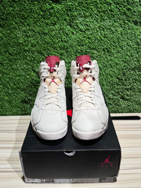 Jordan 6 Retro Maroon (2015) Sz 10.5