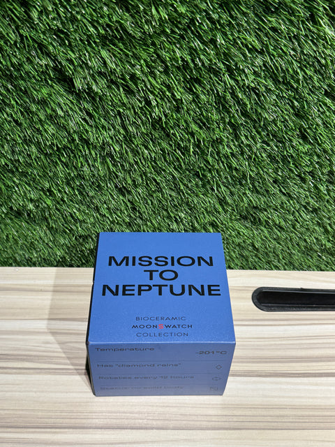 Swatch x Omega Bioceramic Moonswatch Mission to Neptune SO33N100