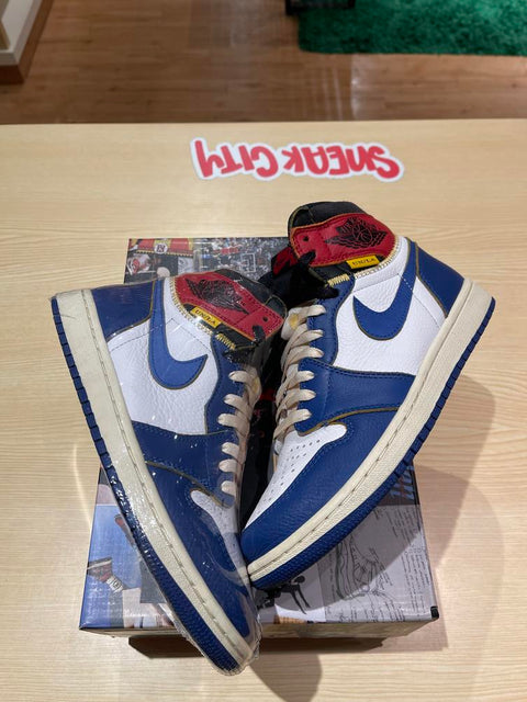 Jordan 1 Retro High Union Los Angeles Storm Blue Sz 7.5