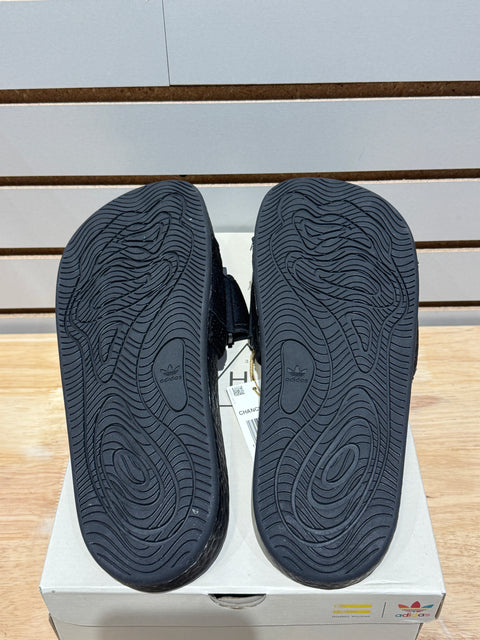 adidas Chancletas HU Pharrell Core Black Sz 11
