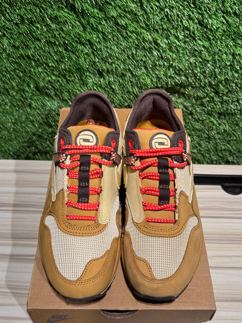 Nike Air Max 1 Travis Scott Cactus Jack Wheat Lemon Drop Sz 6M