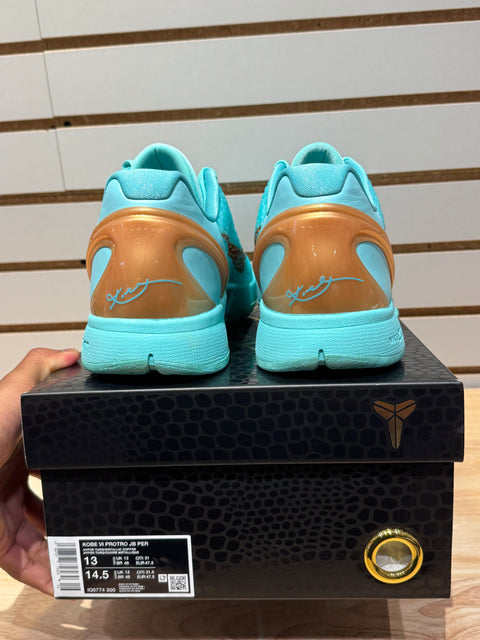 Nike Kobe 6 Protro Jalen Brunson Statue of Liberty Sz 13