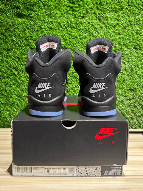 Jordan 5 Retro OG Black Metallic Reimagined (GS) Sz 6.5Y