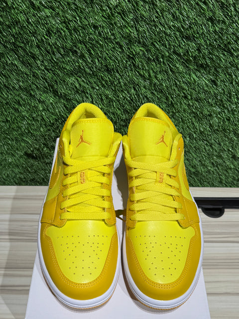 Jordan 1 Low Yellow Strike (Women's) Sz 8.5M