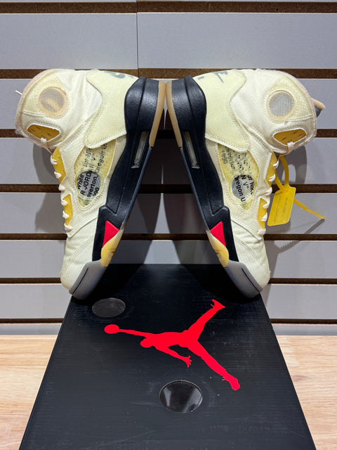 Jordan 5 Retro Off-White Sail Sz 9.5