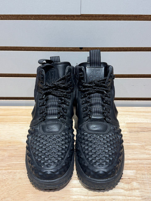 Nike Lunar Force 1 Duckboot Black Sz 9