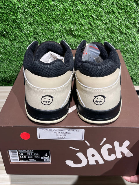 Jordan Jumpman Jack TR Travis Scott Bright Cactus Sz 13