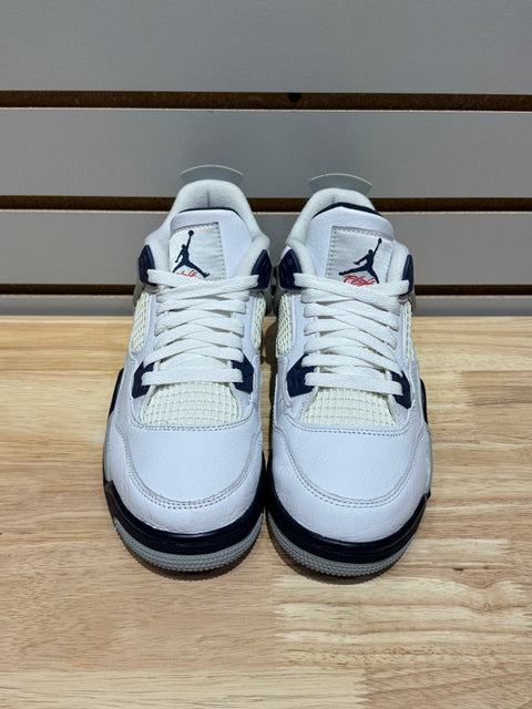 Jordan 4 Retro Midnight Navy (GS) Sz 6Y