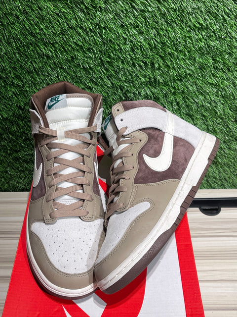 Nike Dunk High Light Chocolate Sz 12M