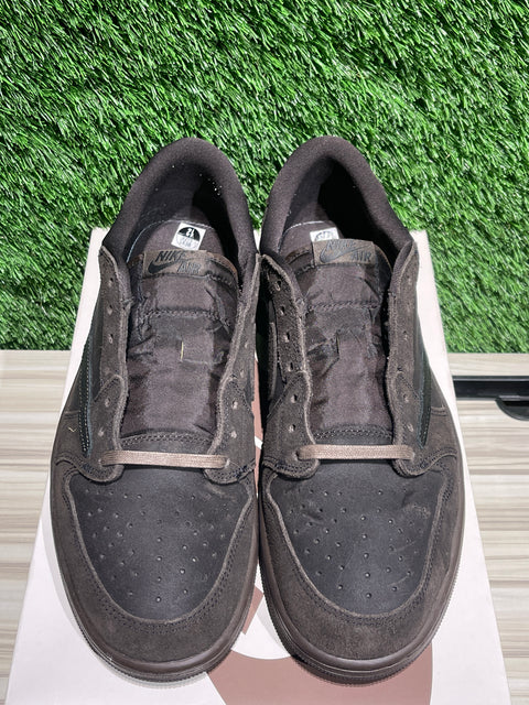 Jordan 1 Retro Low OG SP Travis Scott Velvet Brown Sz 12