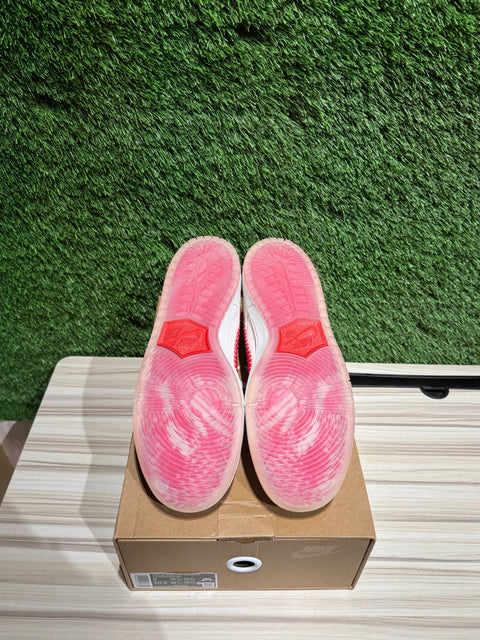 Nike SB Dunk Low Decon N7 Opti Yellow University Red Sz 9M