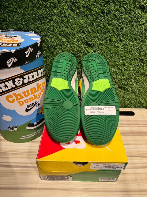 Nike SB Dunk Low Ben & Jerry's Chunky Dunky (Special Box) Sz 13