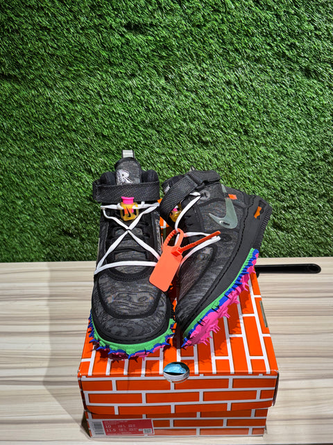 Nike Air Force 1 Mid Off-White Black Sz 10M