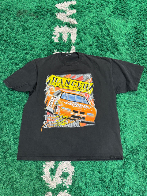 Vintage Action Sports Nascar Tony Stewart Danger Extreme Power Tee