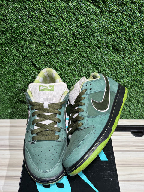 Nike SB Dunk Low Concepts Green Lobster (Special Box) Sz 8.5M