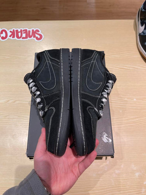 Jordan 1 Retro Low OG SP Travis Scott Black Phantom Sz 10