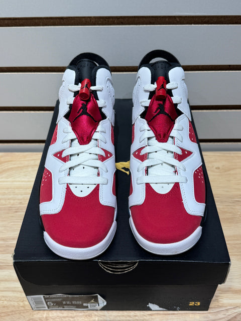 Jordan 6 Retro Carmine (2021) (GS) Sz 5Y
