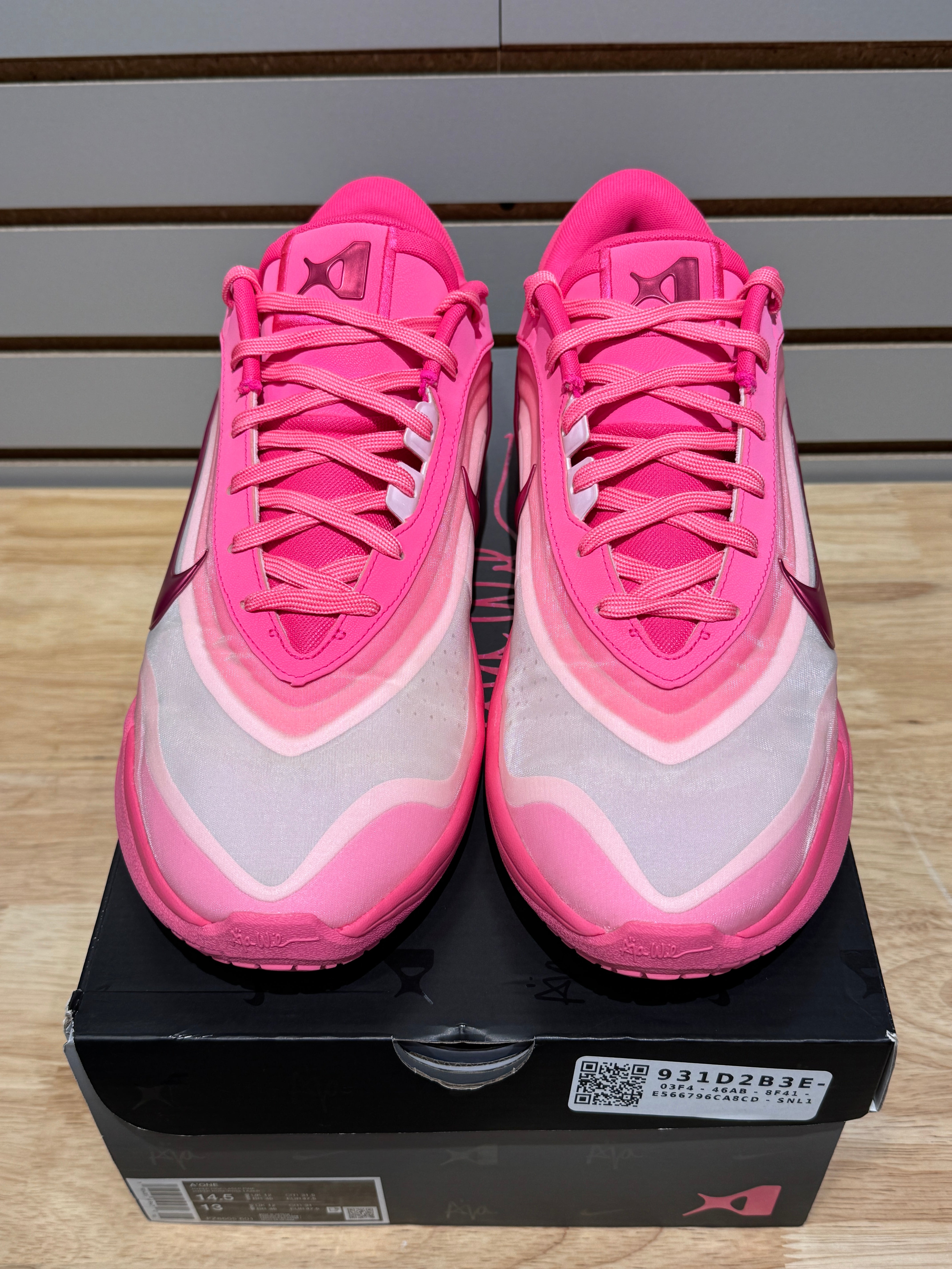 Nike A'ja Wilson A'One Pink A'ura (Women's) Sz 13M – Sneak City