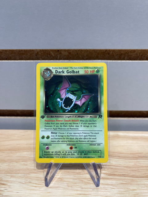 Pokémon Dark Golbat (7) - Team Rocket (TR)