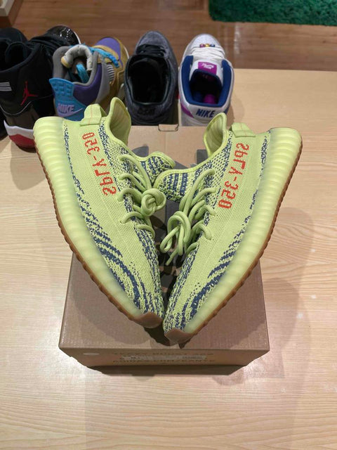 adidas Yeezy Boost 350 V2 Semi Frozen Yellow Sz 8.5