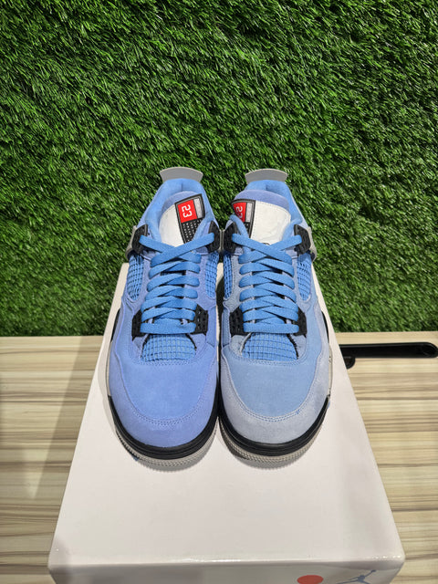 Jordan 4 Retro University Blue Sz 8.5
