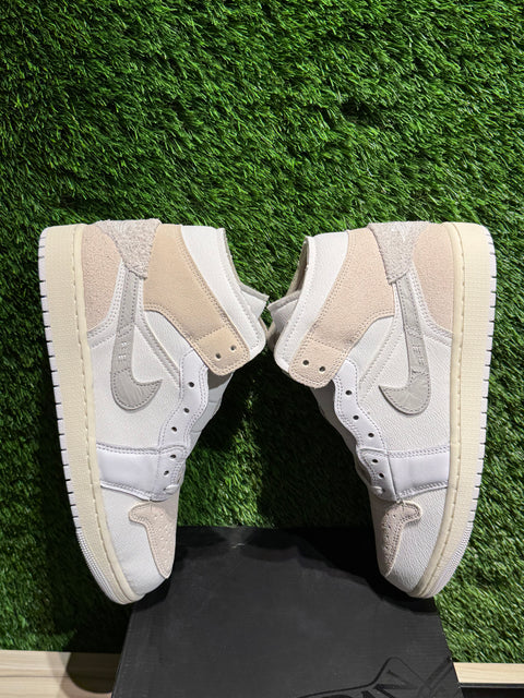 Jordan 1 Mid SE Craft Tech Grey Sz 10M