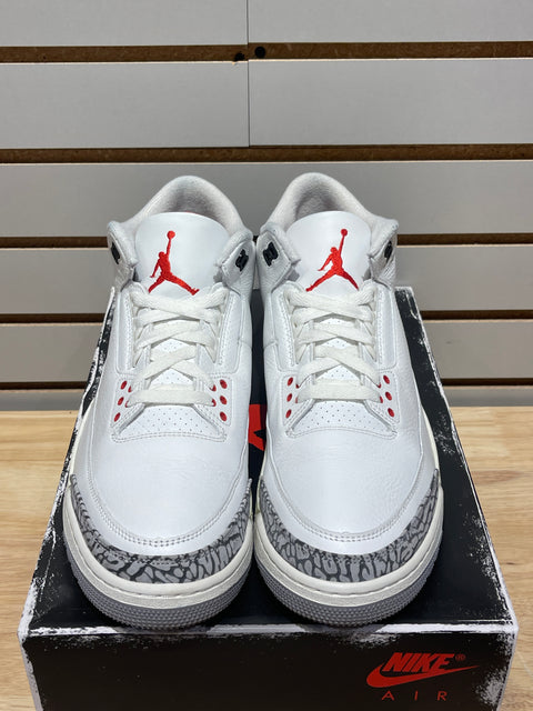 Jordan 3 Retro White Cement Reimagined Sz 12
