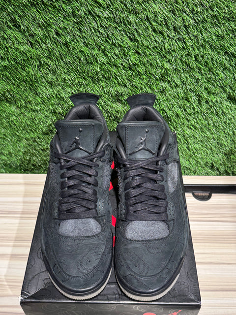 Jordan 4 Retro Kaws Black Sz 9.5M