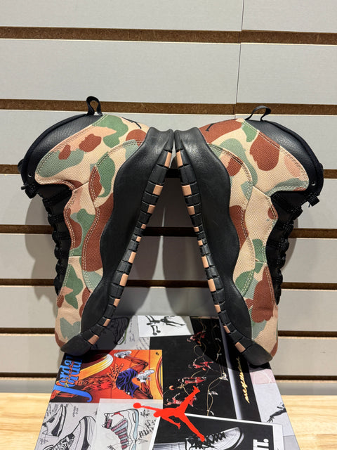 Jordan 10 Retro Duck Camo Sz 8