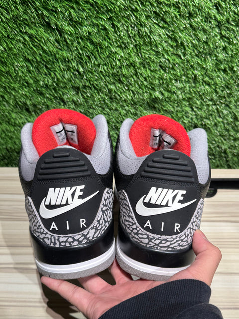 Jordan 3 Retro Black Cement (2018) Sz 12M
