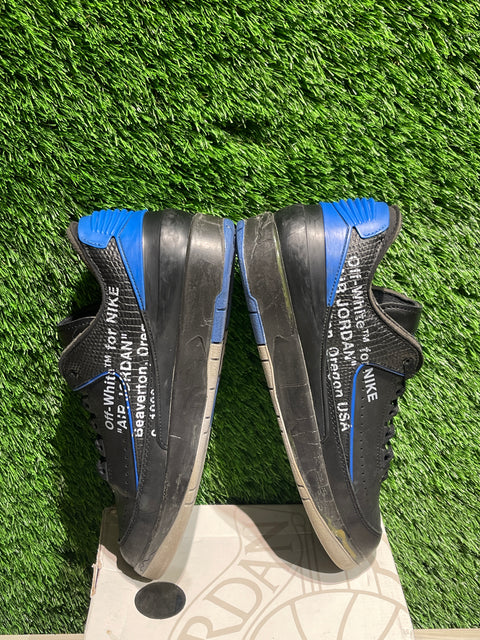 Jordan 2 Retro Low SP Off-White Black Blue
