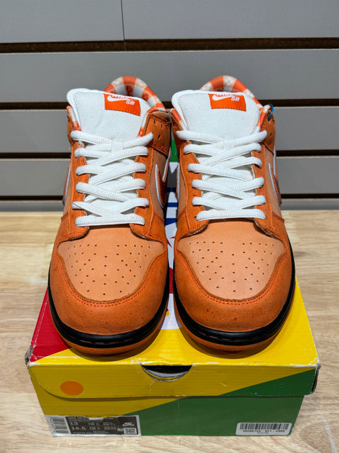 Nike SB Dunk Low Concepts Orange Lobster Sz 13