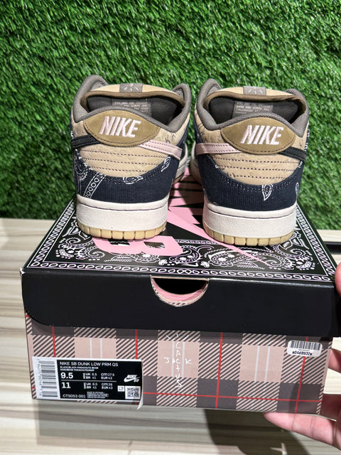 Nike SB Dunk Low Travis Scott (Special Box) Sz 9.5