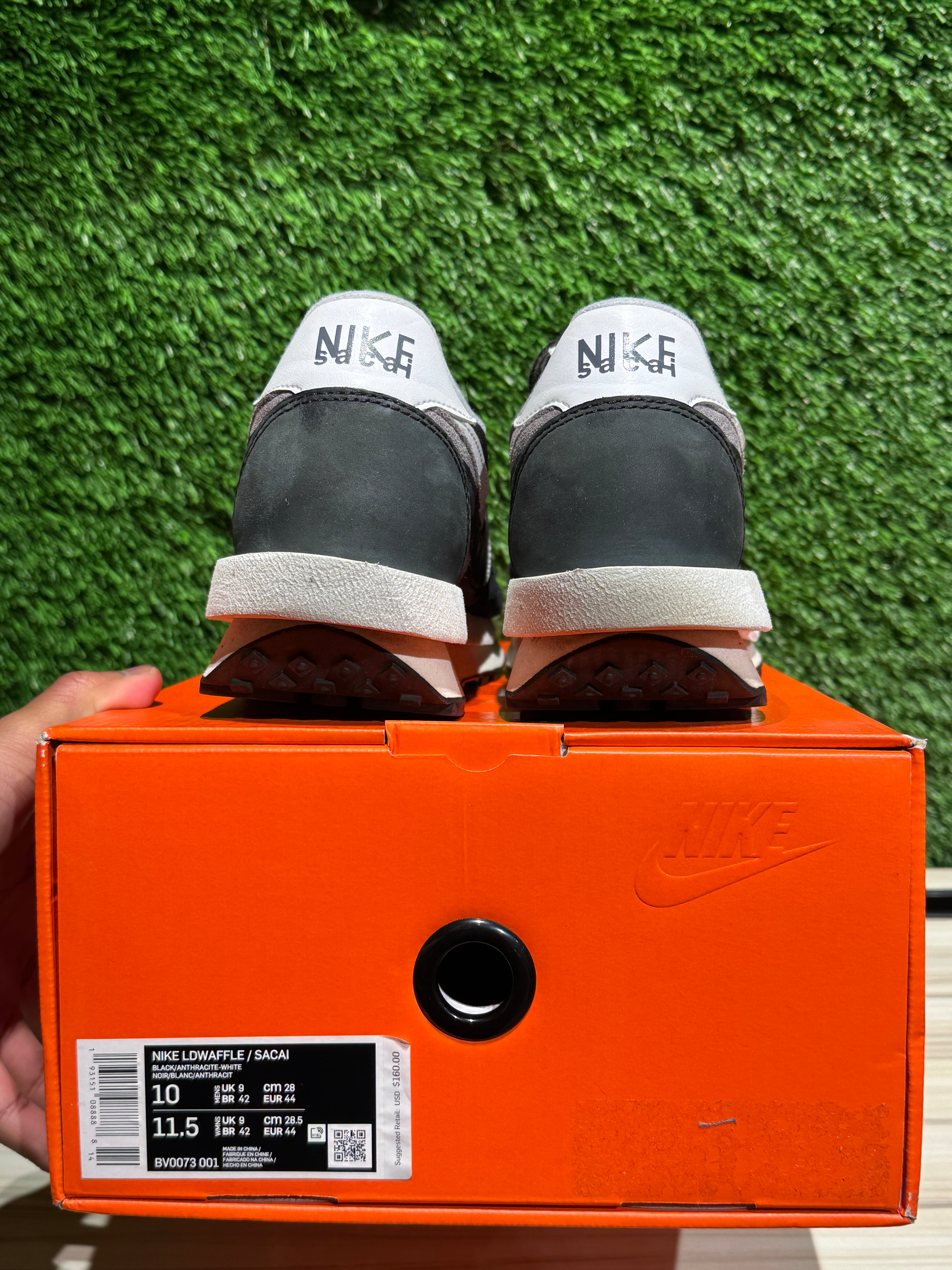 Nike LD Waffle sacai Black Sz 10 – Sneak City