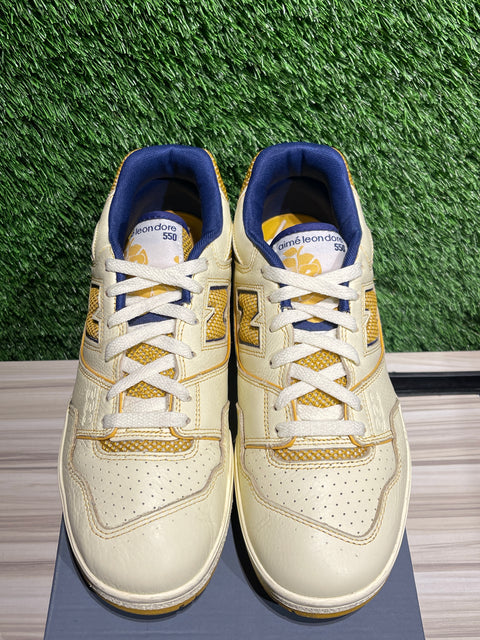 New Balance 550 Aime Leon Dore Masaryk Community Gym Yellow Sz 10.5