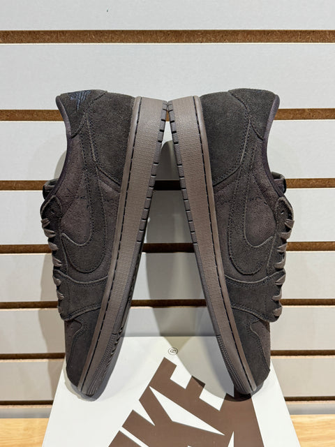 Jordan 1 Retro Low OG SP Travis Scott Velvet Brown Sz 12