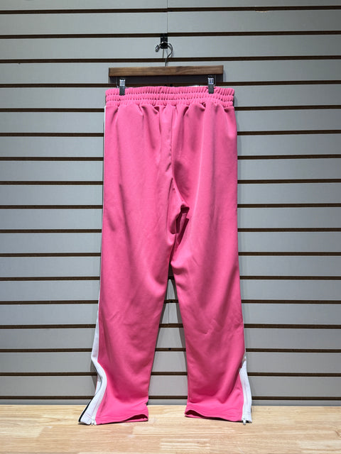 Womens Palm Angels Slim Fit Trackpants Fuchsia / White Sz XL