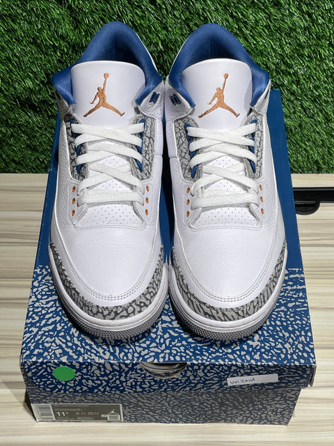 Jordan 3 Retro Wizards Sz 11.5M