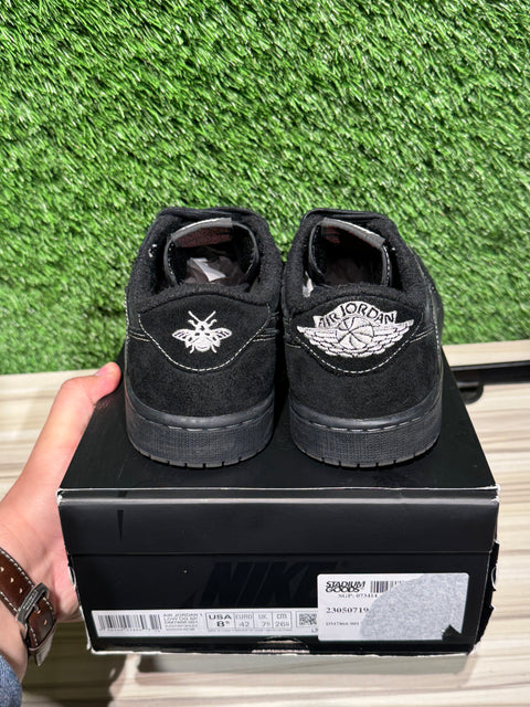 Jordan 1 Retro Low OG SP Travis Scott Black Phantom Sz 8.5