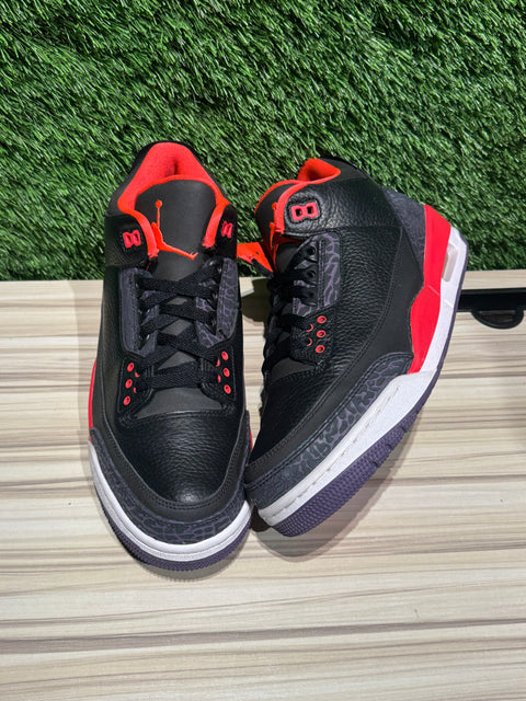 Jordan 3 Retro Crimson Sz 9M