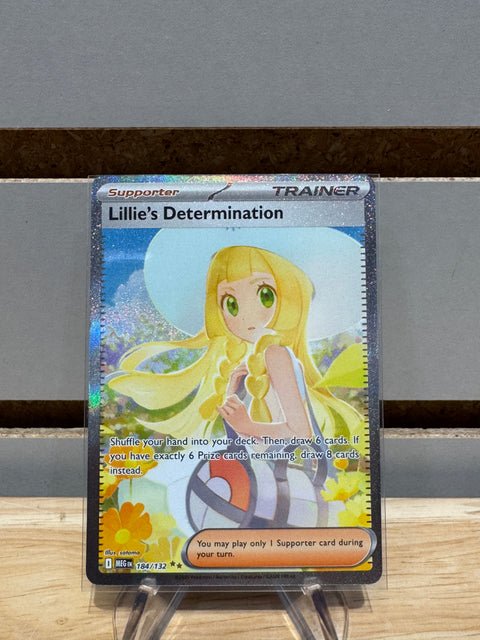 Lillie's Determination - 184/132 - ME01: Pokemon Mega Evolution (MEG)