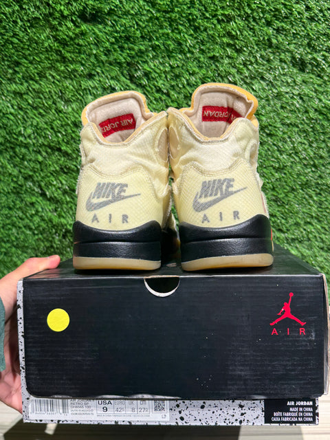 Jordan 5 Retro Off-White Sail