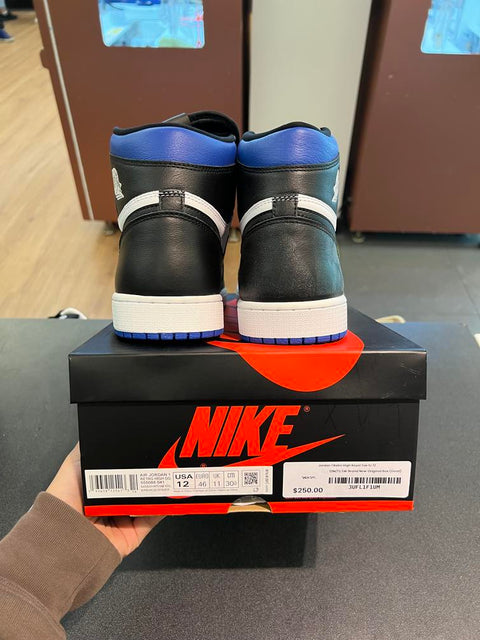 Jordan 1 Retro High Royal Toe Sz 12